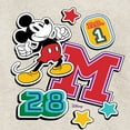 thumbnail image 3 of Disney - Mickey Mouse - Stitched Patches - Youth Crewneck Fleece Sweatshirt, 3 of 5