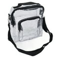 thumbnail image 1 of DEWIN PVC Bolsa de Mensajero Transparente Bolso de Hombro Transparente para el Trabajo Viajes de Negocios Hombres Mujeres, 1 of 5
