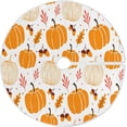 thumbnail image 1 of FMSHPON Thanksgiving Day Pretty Pumpkin Xmas Christmas Tree Skirt Stand Mat for Holiday Party Decoration Indoor Outdoor 48 inches, 1 of 6