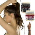 thumbnail image 1 of TechWave Bohemian Style Bracelet Set Female Hand Made String Jewelry Exquisite Hair Rope. Large Hair Ties Elastic Bands Hair Ties Large Thick Hair Fabric Hair Ties No Elastic Elastic Bands Hair Ties, 1 of 5