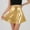 Gold, variant on Black and Friday Clothing Sales Idoravan Pleated Skirts for Women Plus Size Women Summer Night Club Pure Wind Sexy Color Performance Dress Fashion Umbrella Skirt Black