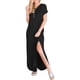 thumbnail image 3 of Vestido ANRABESS, casual, holgado, de verano, maxi beach, negro, 3 of 6