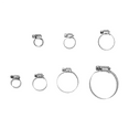 thumbnail image 3 of 80pcs Hose Clips Pipe Clamps 8mm-51mm Stainless Steel Hoop Clamp Hose Clamp Set Automotive Pipes Clip, 3 of 6