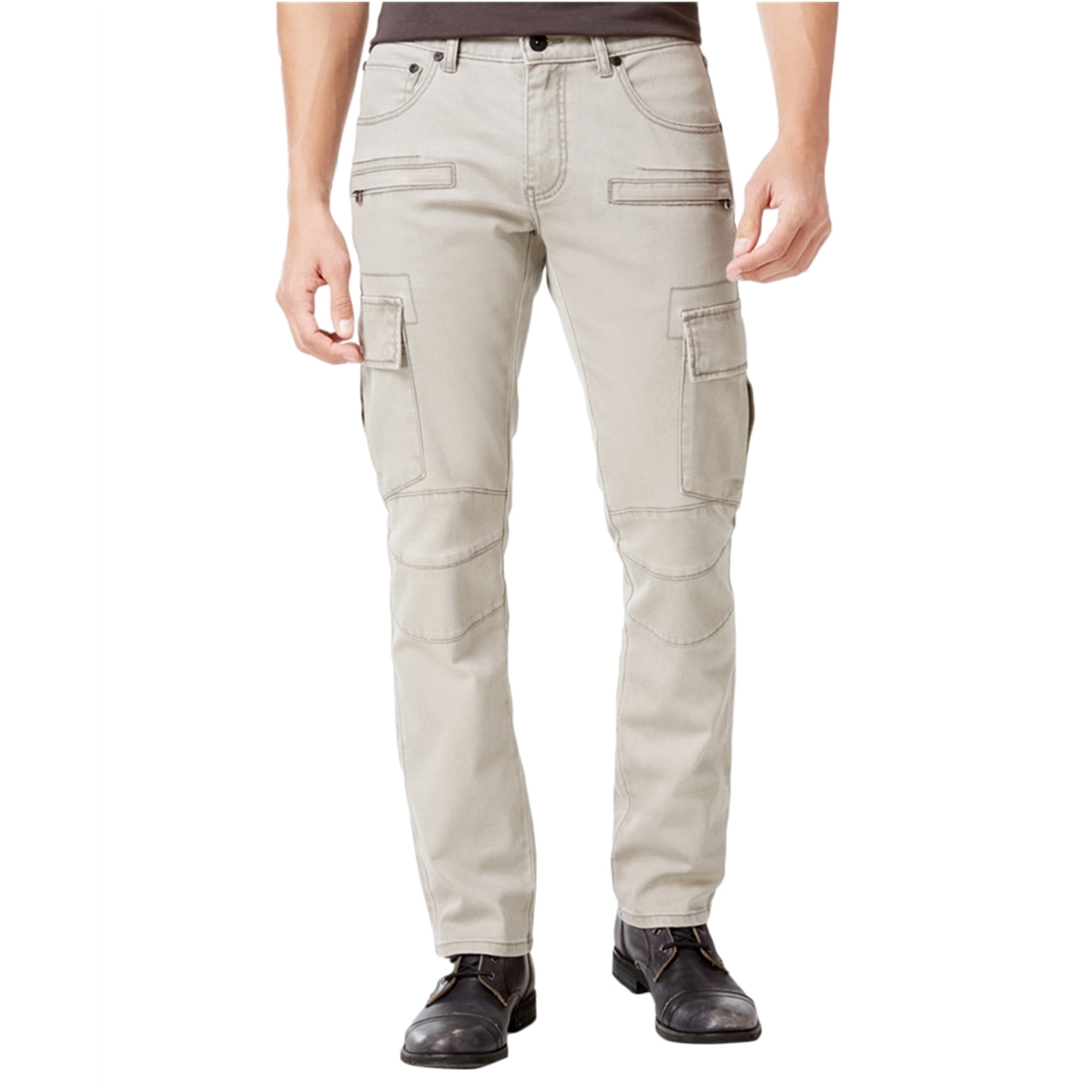 I-N-C Mens Contrast Stitching Casual 