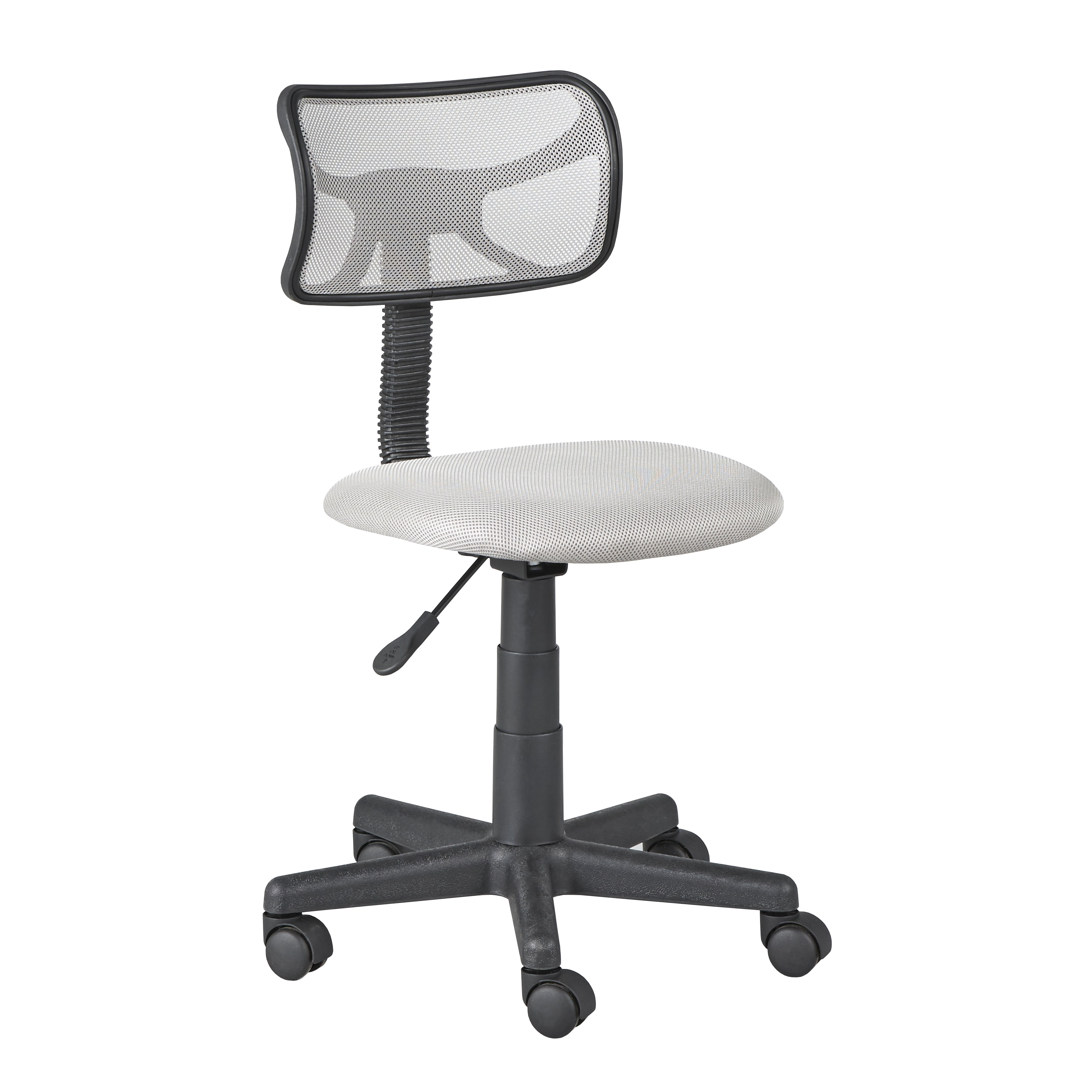 Quincy Kids Desk Chair Gray Or Pink Adjustable And Swiveling
