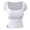 Z71 White, variant on Landzoo Women'S T-Shirt Solid Color Short Sleeve U-Neck Tops Summer Casual Women Tees Size L Black
