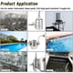 thumbnail image 5 of Válvula de Flotador de Agua de 1/2 Pulgada A 3/4 Pulgada, Válvula de Flotador de Acero Inoxidable, Válvula de Flotador de Controlador de de Agua Completamente Automática, 5 of 9