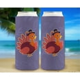 thumbnail image 6 of Fall Party Supplies Thanksgiving Turkey Pilgrim 12-Pack Ultra Slim Can Thermocoolers, 6 of 8