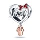 thumbnail image 1 of Charms Pandora Pulsera Joyas Mickey Forma Serie Mujer Pulseras Colgante, 1 of 4