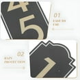 thumbnail image 4 of LAMIRO Address Number Metal Signs Waterproof and Easy to Install Number Signage Easy Mounting Outside Number Sign for Home Address, 4 of 7