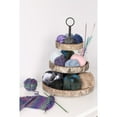 thumbnail image 2 of Kate and Laurel White Birch Wood Rustic 3 Tiered Tray, 2 of 3