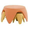 thumbnail image 2 of 18in Blossom Table and Two 12in Stools - Orange, 2 of 8