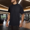 thumbnail image 3 of Men's UPF 50+ Short Sleeve Swim Tee - Quick Dry Rash Guard for Hiking, Surfing, Paddle Sports & Beach Activities, 3 of 4