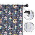 thumbnail image 4 of Blackout Kids Curtains,Star Fairy Princess Pattern Childrens Insulated Curtains Set Of 2,Bedroom Essentials,Toddler Room Decor 42"x63", 4 of 5