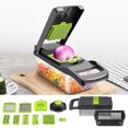 thumbnail image 1 of Garlic Triturator Food Chopper Slap Chop Fruit Vegetable Grater Kitchen Accessory Tool[alj]C5-YT, 1 of 5