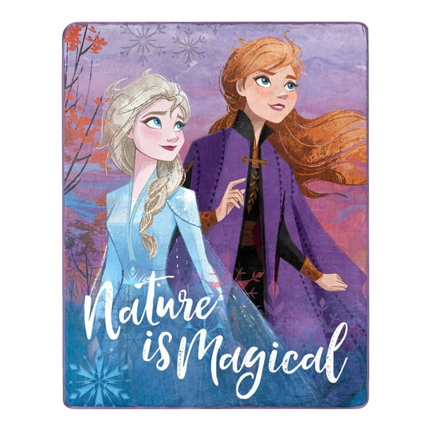 Disney Frozen 2 Silk Touch Throw Blanket, 40" x 50 ...