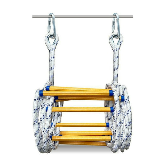 tssuouriy Metal Multi-Purpose Fire Escape Rope Ladder For All Ages Safe And  Practical To Wide Application 
