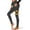 B-grey(with Pockets), variant on Fleece Lined Leggings Women Tummy Control High Waisted Workout Winter Warm Soft Yoga Pants