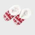thumbnail image 2 of flyskyup Women Christmas Slippers Fuzzy Socks Winter Thick Warm Fleece Lined Socks with Grippers Non Slip Xmas Indoor Sock, 2 of 4
