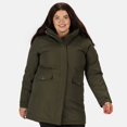 thumbnail image 3 of Regatta - Parka Serleena II de Piel Sintética Invierno para Mujer (Caqui Oscuro) Regatta UTRG5742_darkkhaki, 3 of 6