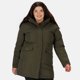 thumbnail image 3 of Regatta - Parka Serleena II de Piel Sintética Invierno para Mujer (Caqui Oscuro) Regatta UTRG5742_darkkhaki, 3 of 6