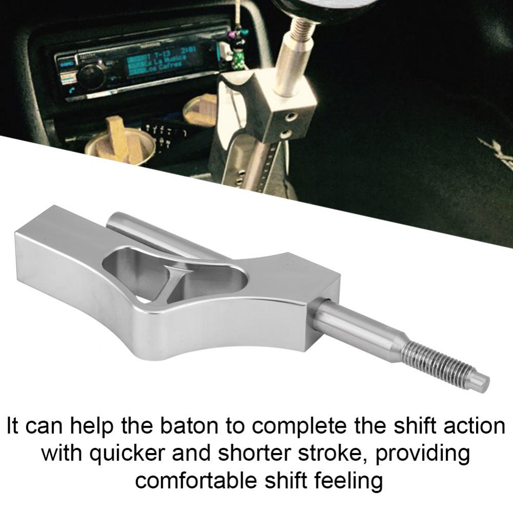 Tebru Car Stainless Steel Adjustable Height Lever Extension for Honda