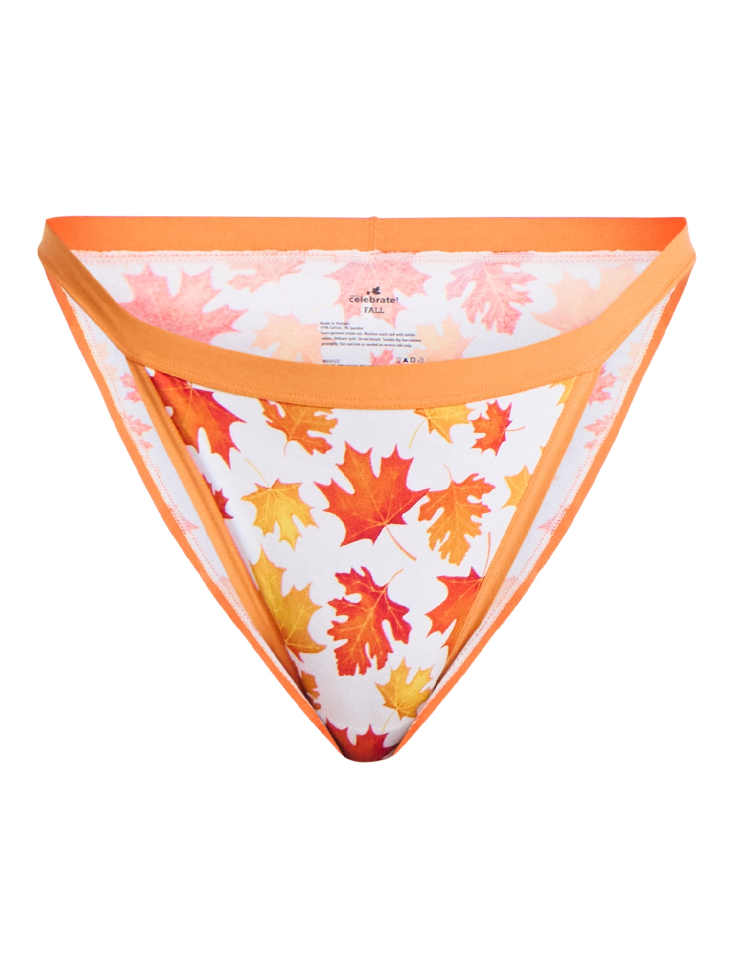 Way to Celebrate Women's String Bikini Panties, 3-Pack, Sizes S-XXL