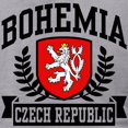 thumbnail image 3 of CafePress - Bohemia Men's Deluxe T Shirt - Mens Tri-blend T-Shirt, 3 of 4