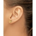 thumbnail image 3 of 10K Yellow Gold Polished Love Knot Post Earrings (Width 6.5) (Length 6.8) - Jbsp, 3 of 5