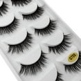 thumbnail image 3 of Fiudx Pestañas Postizas Naturales, Paquete de 5 Pares, Diseño Invisible con Nudo Cómodo, Estilo Acampanado Entrecruzado, Accesorio de Belleza Reutilizable, Look Glamuroso para El Día a Día, Guía de A, 3 of 4