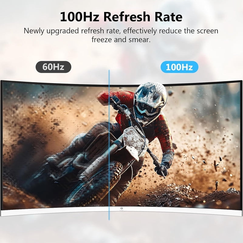 Z-EDGE, 27-inch Curved Monitor, 1920x1080, Full HD, 75Hz, HDMI+VGA