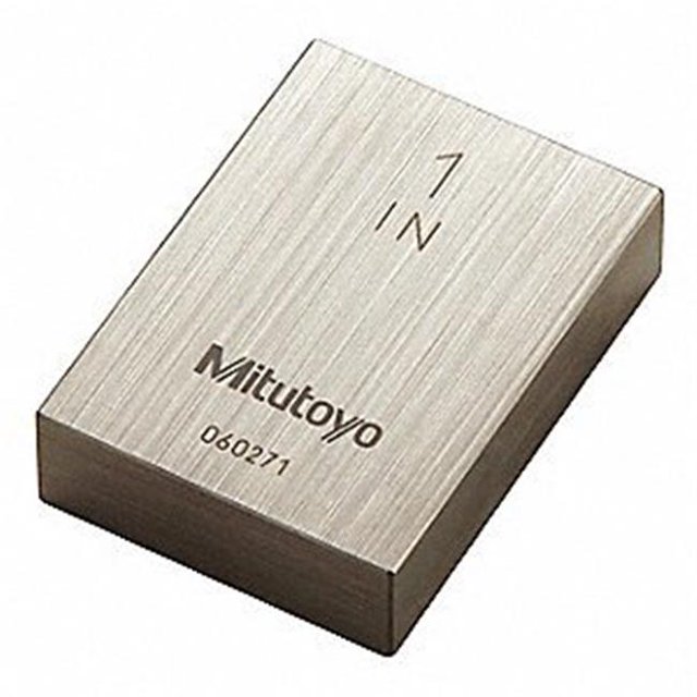 Mitutoyo 611201-541 Acier Rectangulaire de 1 Po Bloc-Mesure-1