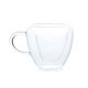 thumbnail image 2 of Taza de la taza del vino del café del té del de la pared doble clara a prueba de calor Taza de la taza del de Latte 150 ml Baoblaze Taza de café de doble pared, 2 of 7