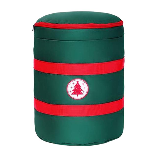 WUSUOWEI Xmas Holiday Tree Zippered Bag Christmas Tree Storage Box Decoration Container with Waterproof Durable Handles and Zippers Xmas Storage Containers