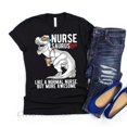 thumbnail image 2 of Camisetas estampadas vintage para mujer, lindas camisetas unisex de dinosaurios y enfermeras, regalos para amantes de los perros, camisetas, ropa de algodón puro, 2 of 4