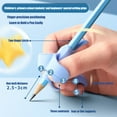 thumbnail image 7 of Ergonomic 5-Finger Pencil Grip Training Set, Silicone Handwriting Posture Corrector for Beginners and Students, Soft and Comfortable Writing Aid, 7 of 7