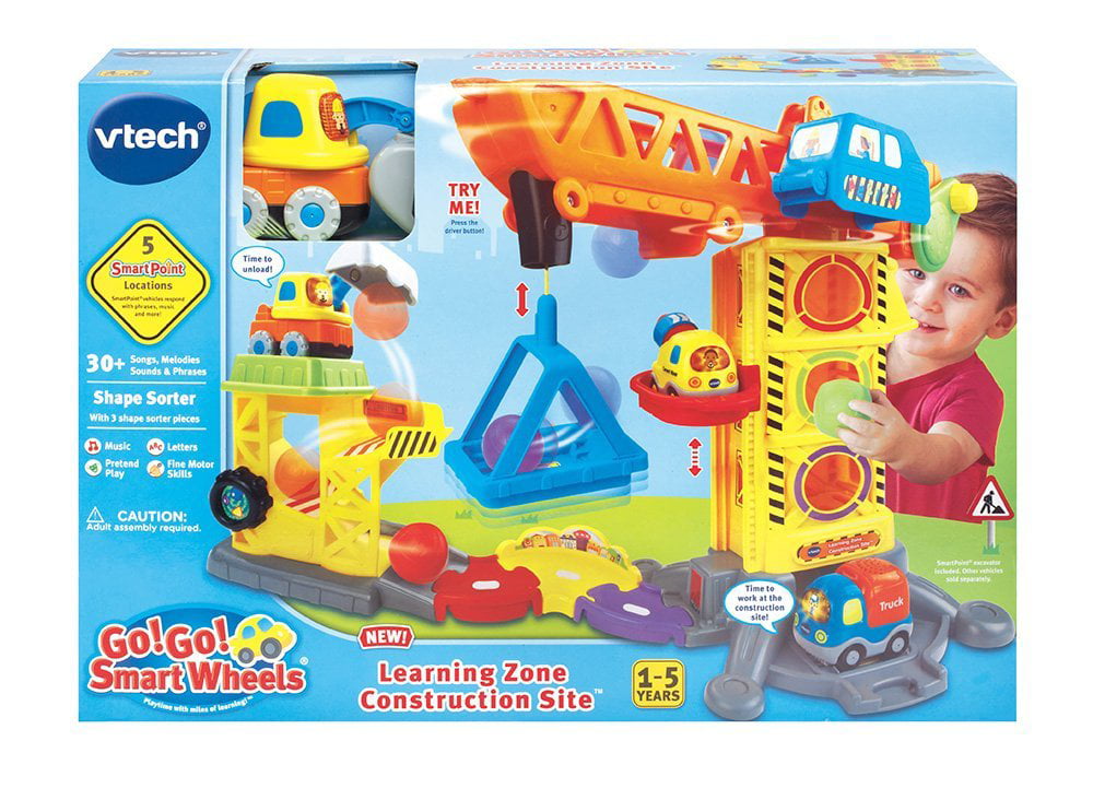 VTech Smart Wheels Learning Zone Construction Site toddler toys kids 1 to 5 year