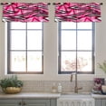 thumbnail image 4 of LALILO Kitchen Curtain Valance Ice Cream Cone Funny Watercolor Rod Pocket Window Curtain 52"x 18" Set of 2, 4 of 7