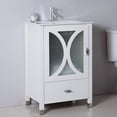 thumbnail image 4 of Bellaterra Home 24 in Single sink vanity-manufactured wood-white, 4 of 4