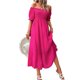 thumbnail image 1 of Vestido Vestido de fiesta de playa de moda delgada de un cuello nuevo de verano Cgtredaw Para estrenar, 1 of 1