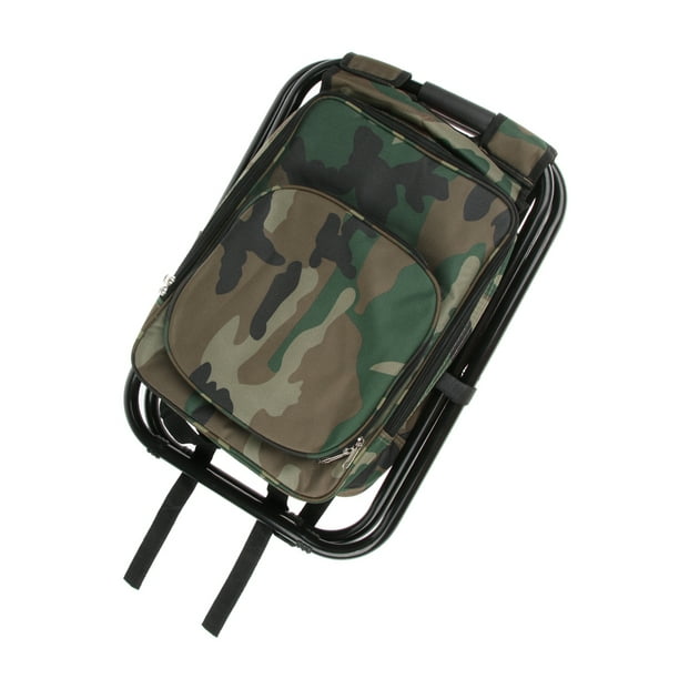 Sil de camping Taburete de trekking Taburete plegable bolsa macenamiento Soledad Silla de mochila para acampar