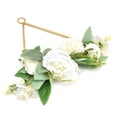 thumbnail image 4 of Corona floral, aro floral anillo de metal anillo de metal corona decoración de pared innovación moderna, 4 of 8