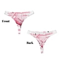 thumbnail image 3 of Fotbe Flamingo Tanga Sin Costuras para Mujer con Estampado – Panties Invisibles, Transpirables y Cómodos para Uso Diario-X-Large, 3 of 6
