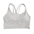 thumbnail image 2 of 2 Pieces Sportswear for Women Athletic Outfit Sets,Including Crossback Support Top Bra and Shorts,Comfort and Breathable Sports Yoga Activewear, 2 of 6