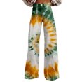 thumbnail image 2 of Endives Women's Pants Tie Dye Printed Casual Wide Leg Pants Fall Outfits for Women 2025, 2 of 7