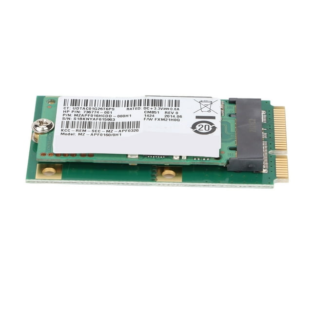 Disco duro M.2 de 16 GB de alta capacidad, tarjeta adaptadora MSATA Plug and Play