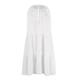 thumbnail image 7 of Cyinyin Summer Outfits for Women Sun Dresses, Women's Summer Cutout Dress Casual Sleeveless A-Line Layered Swing Tank Top Dress Beach Vacation Dress White Beach Dresses, 7 of 7