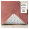 thumbnail image 5 of KriKac Bathroom Rugs, Velvet Memory Foam Bath Mat, Non-Slip, Machine Washable Bath Rugs - Dries Quickly, Ultra Soft Plush Bath Mats for Bathroom, 20 x 32, Misty Rose, 5 of 6