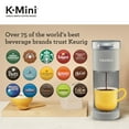 Keurig KMini Single Serve Coffee Maker, Studio Gray