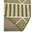 thumbnail image 5 of Unique Loom Outdoor Trellis Collection Area Rug - Dalyan (7' 10" Round Green/Ivory), 5 of 9
